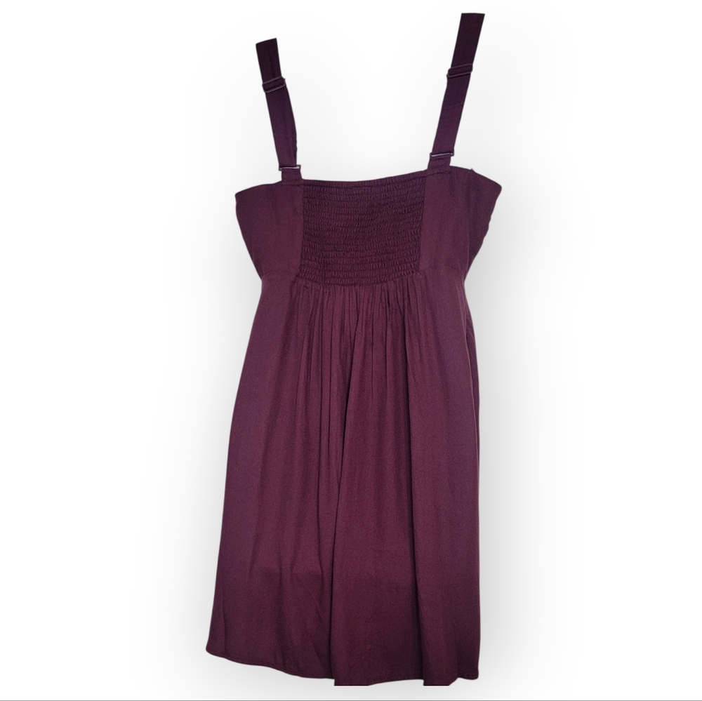 Burgundy Old Navy Camisole Mini Dress Size S NWT - Picture 3 of 9